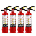 2.5 lb ABC Dry Chemical Fire Extinguishers 4-Pack D7630