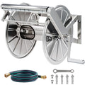 Stainless Steel Wall Mount Garden Hose Reel K29076