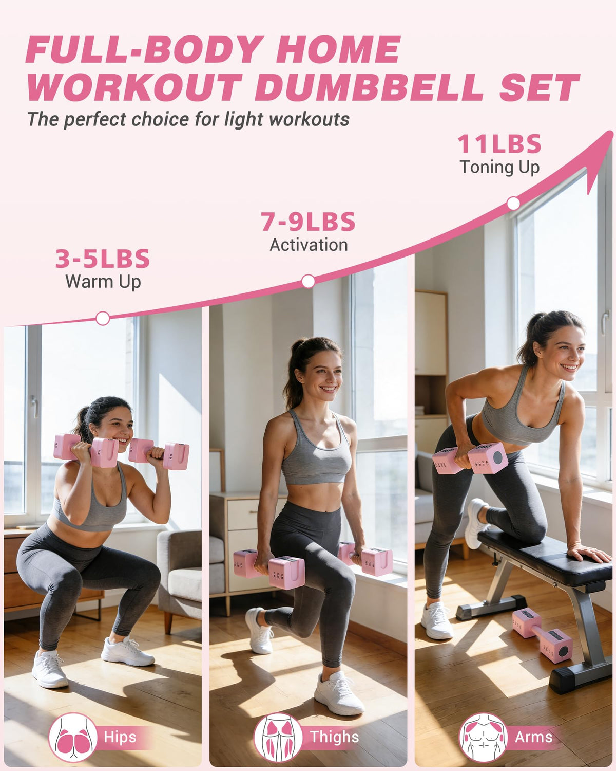 Adjustable Dumbbell Set of 2 O397918