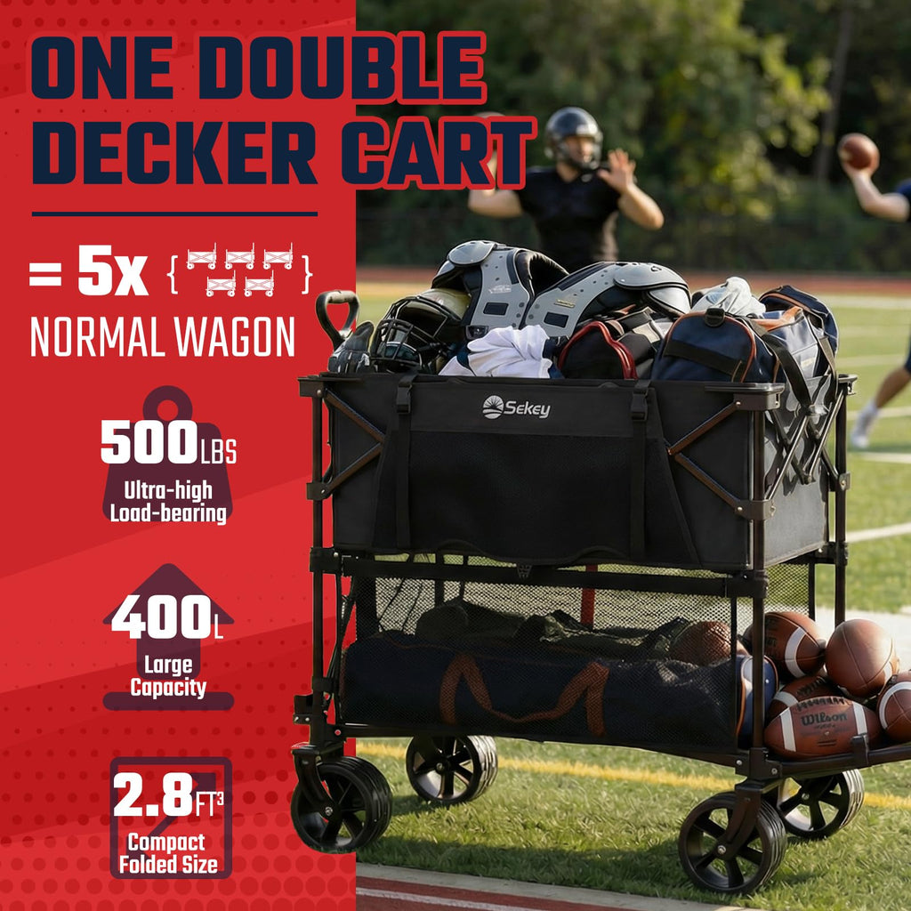 400L Double-Decker Wagon 500 lb Capacity W344522