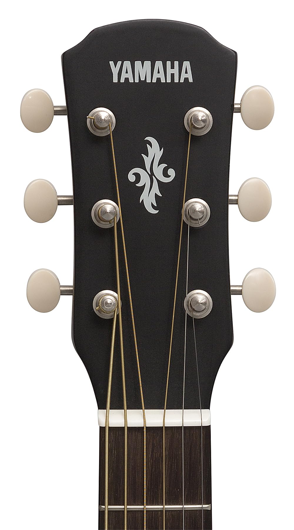 3/4-Size Black Acoustic-Electric Guitar R6689
