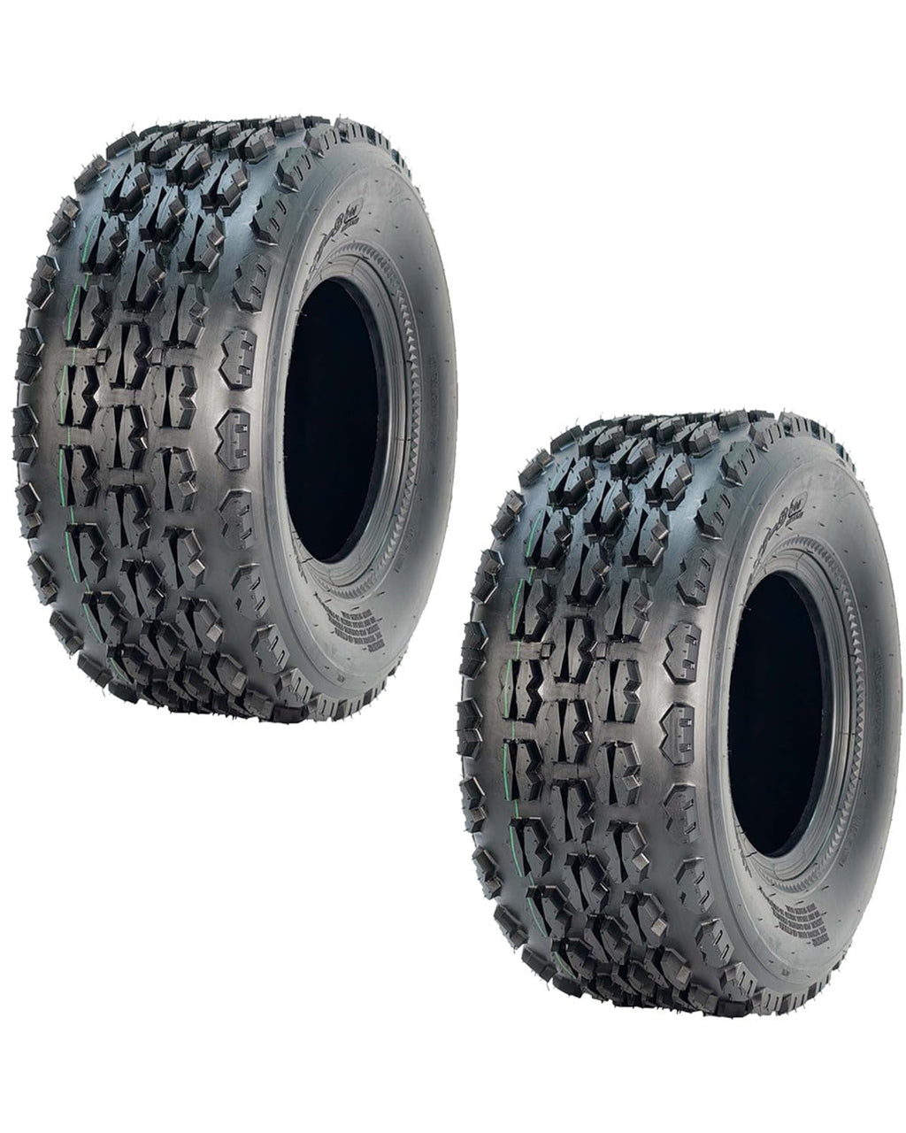 19x7-8 4 Ply Tubeless All-Terrain Tires Set of 2 P99445