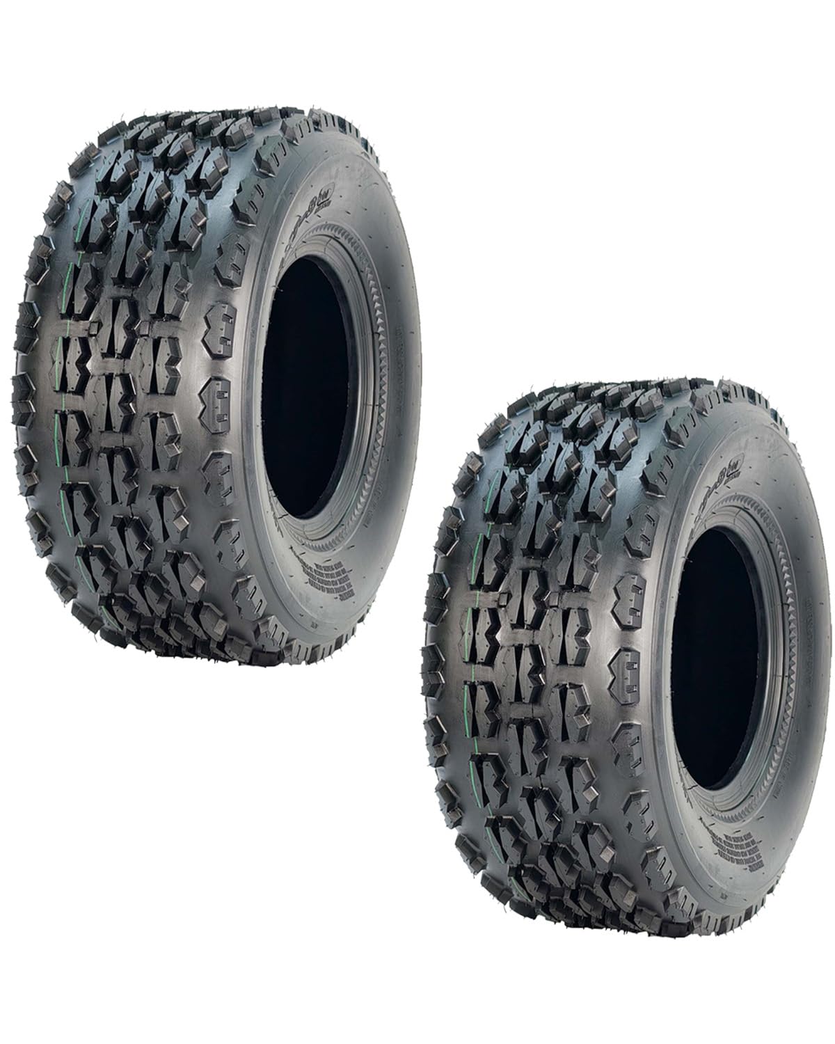19x7-8 4 Ply Tubeless All-Terrain Tires Set of 2 P99445