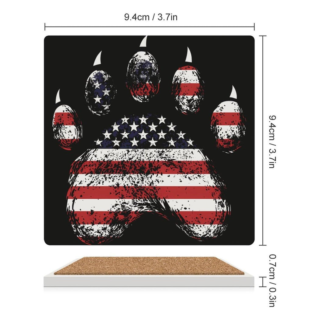 Ceramic Coasters Set L962996