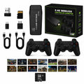 Wireless Retro Game Console 4K HDMI Stick with 2 Wireless Controllers D7611