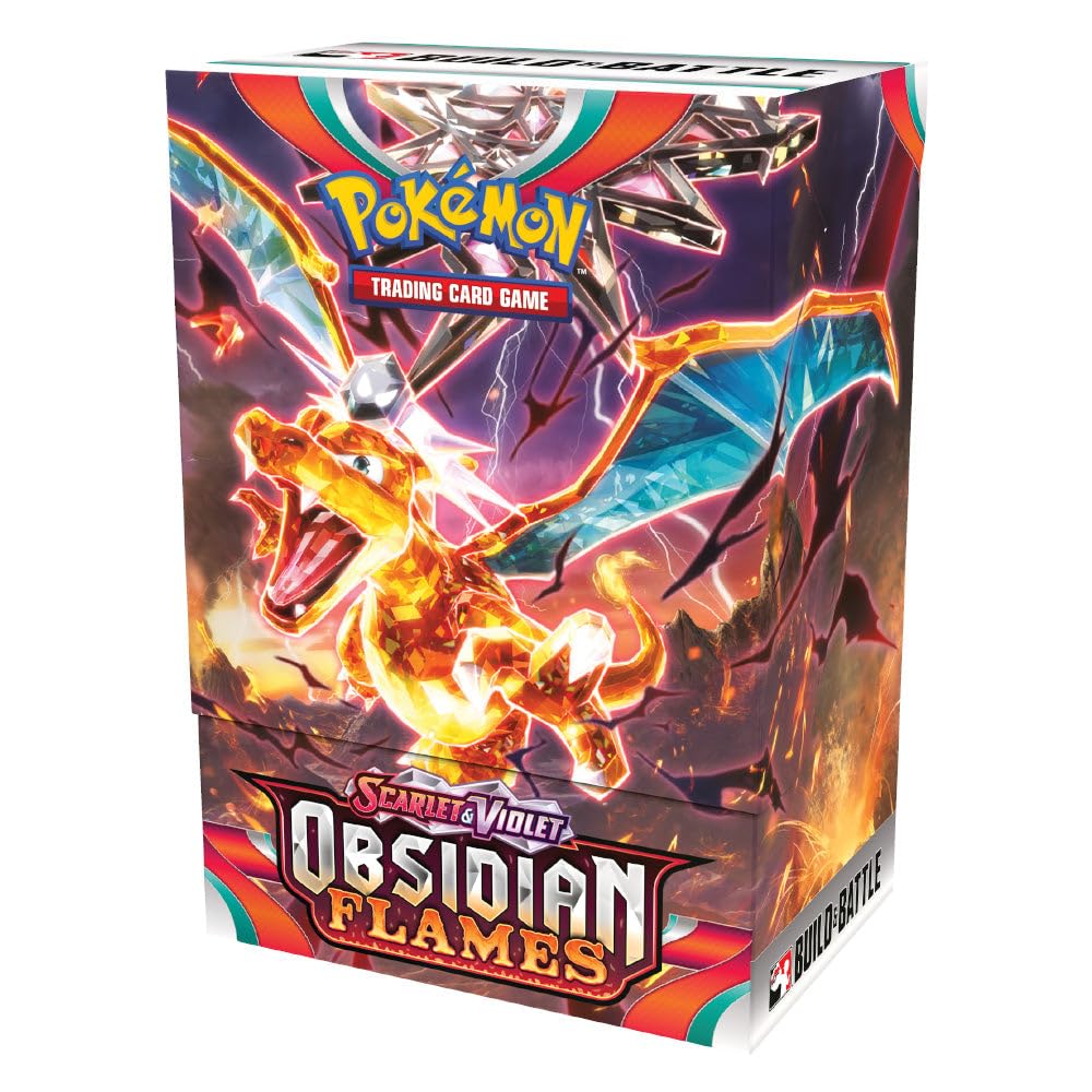 Pokemon Scarlet & Violet Obsidian Flames Build & Battle Box R77810