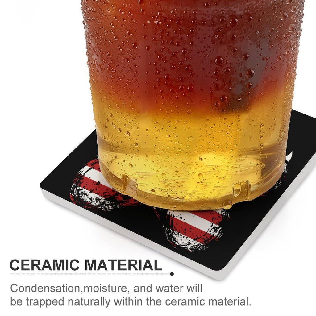 Ceramic Coasters Set L962996