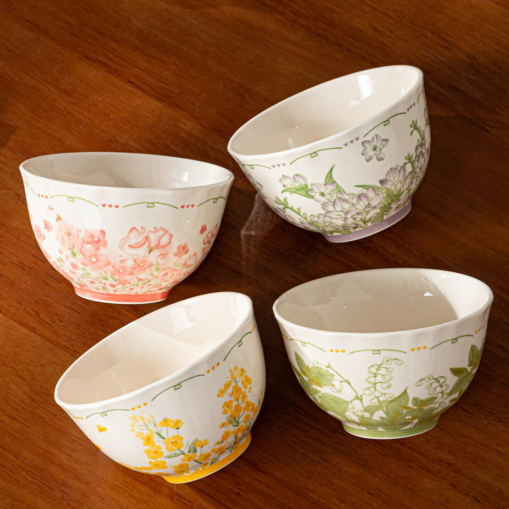 12-Piece Ceramic Dinnerware Set, Service for 4, Cream White K114415