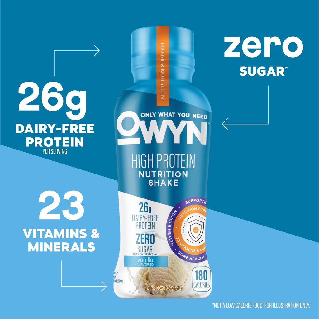 26g High Protein Shake, Vanilla Flavored, 12 Ct J426623