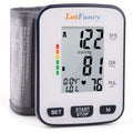 Automatic Wrist Blood Pressure Monitor with Adjustable Cuff and 120 Memory J12103