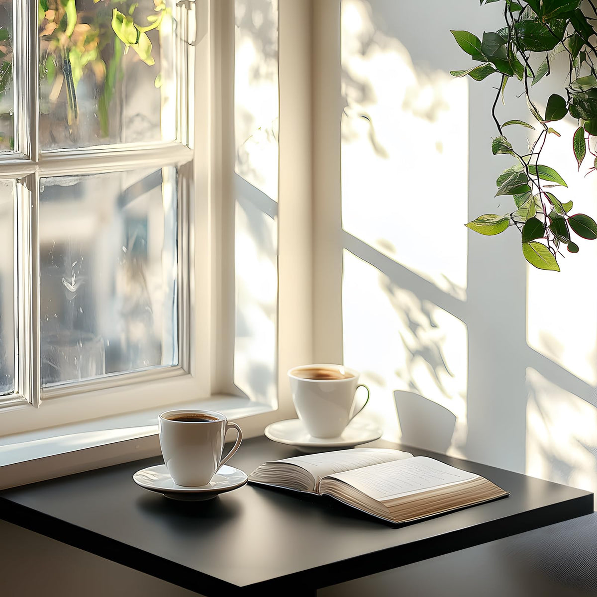 24 x 24 inches Square Melamine Table Top Pack of 2 O44304
