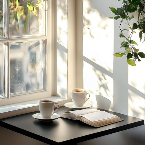 24 x 24 inches Square Melamine Table Top Pack of 2 O44304