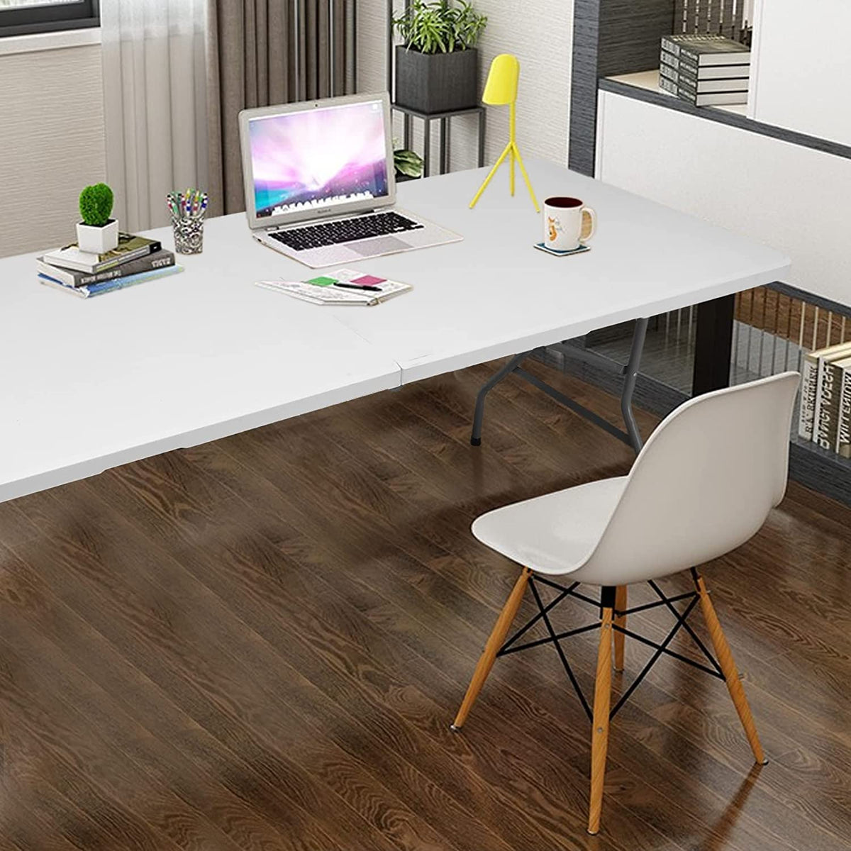 White Folding Table F47279