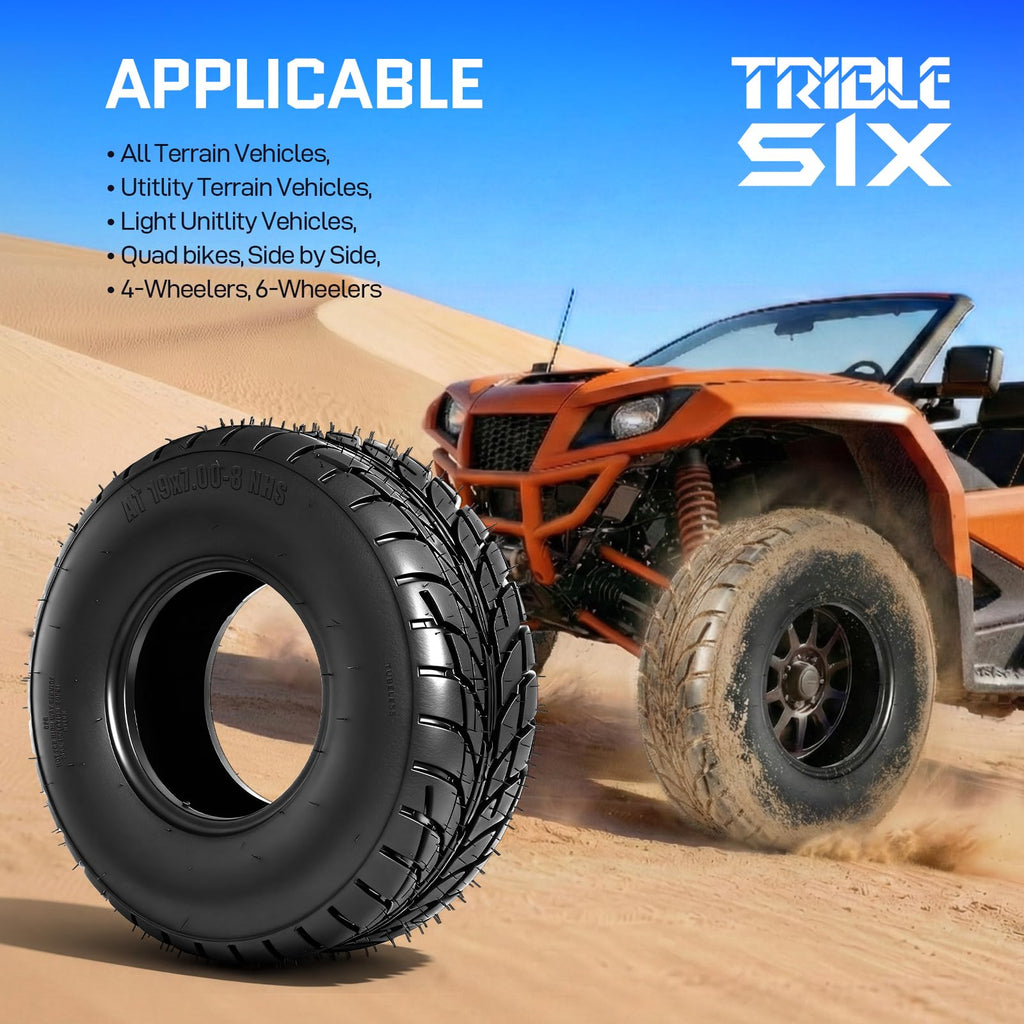 19x7-8 ATV/UTV Tires Set of 2 N400