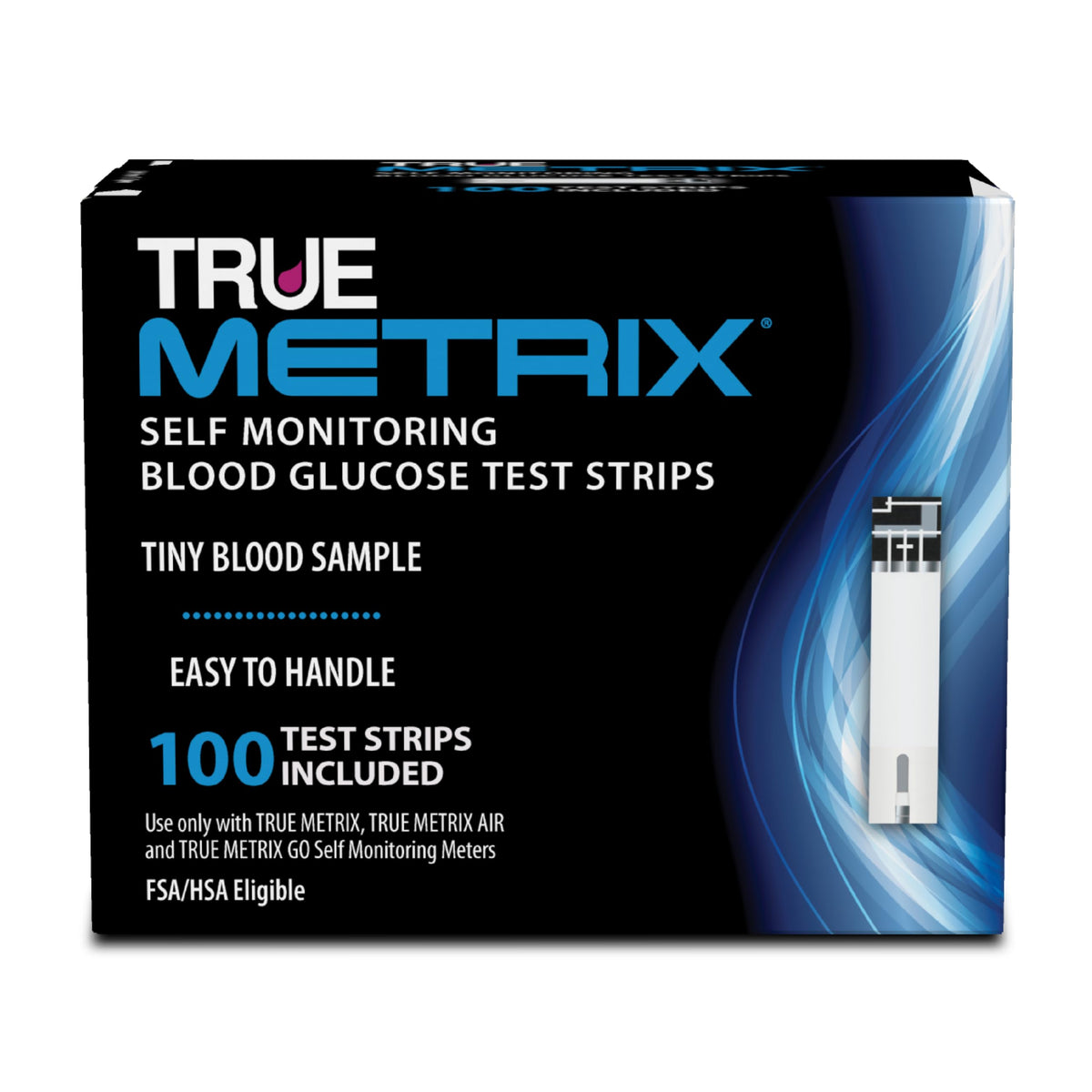 Blood Glucose Test Strips, 100 Count G745600