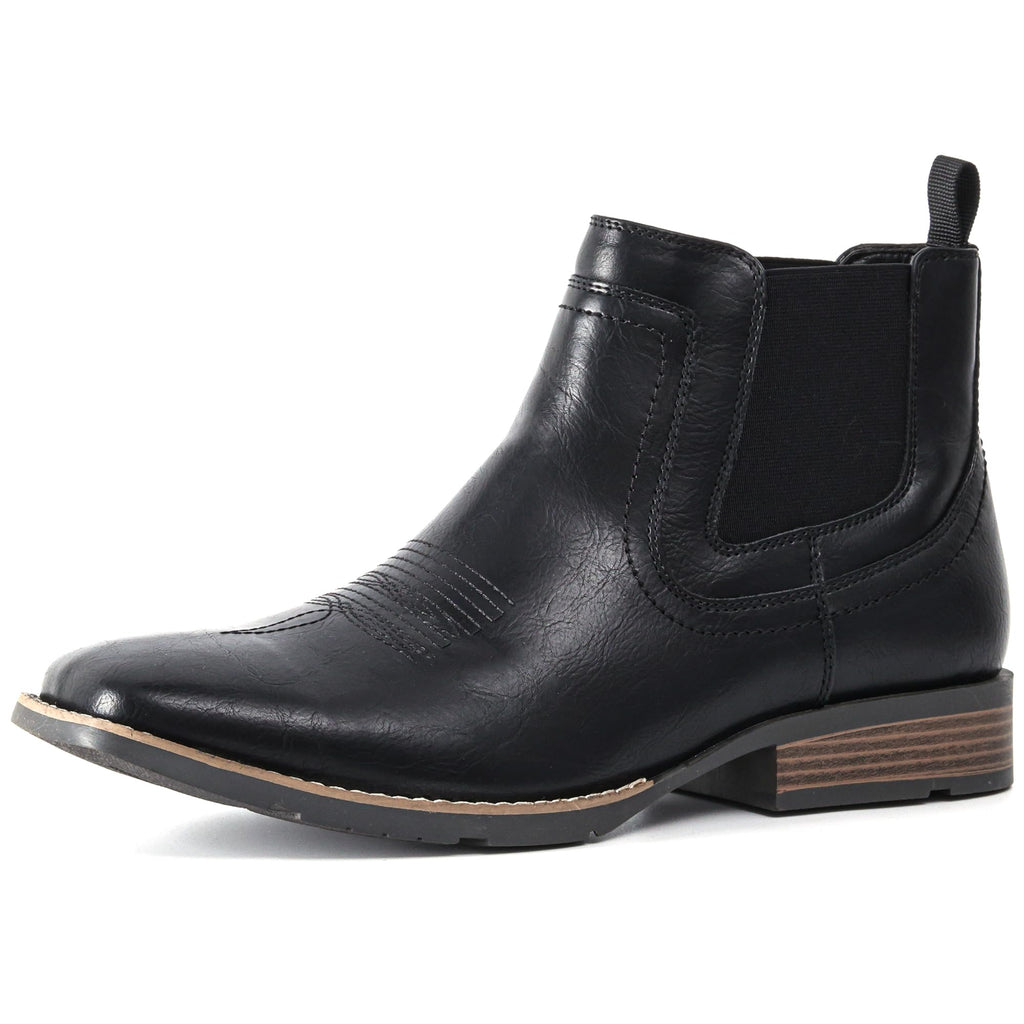 Cowboy Boots Square Toe Ankle Boots V727463