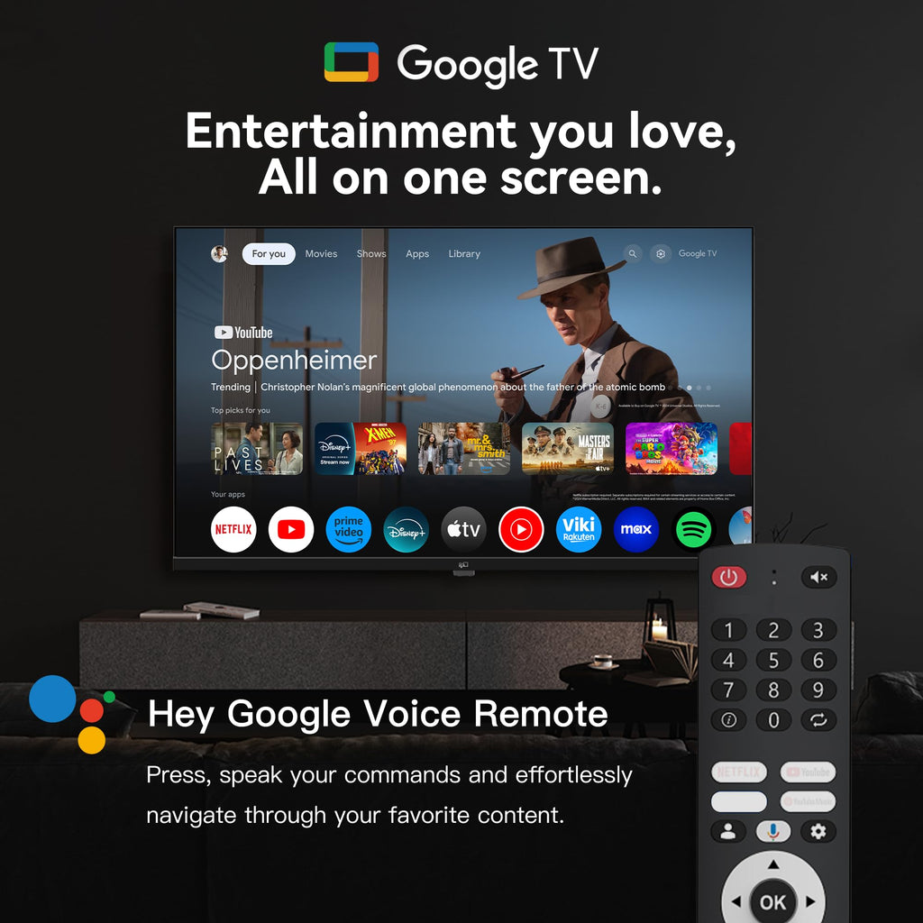 32-inch Smart TV HD 720p with Google TV M26796