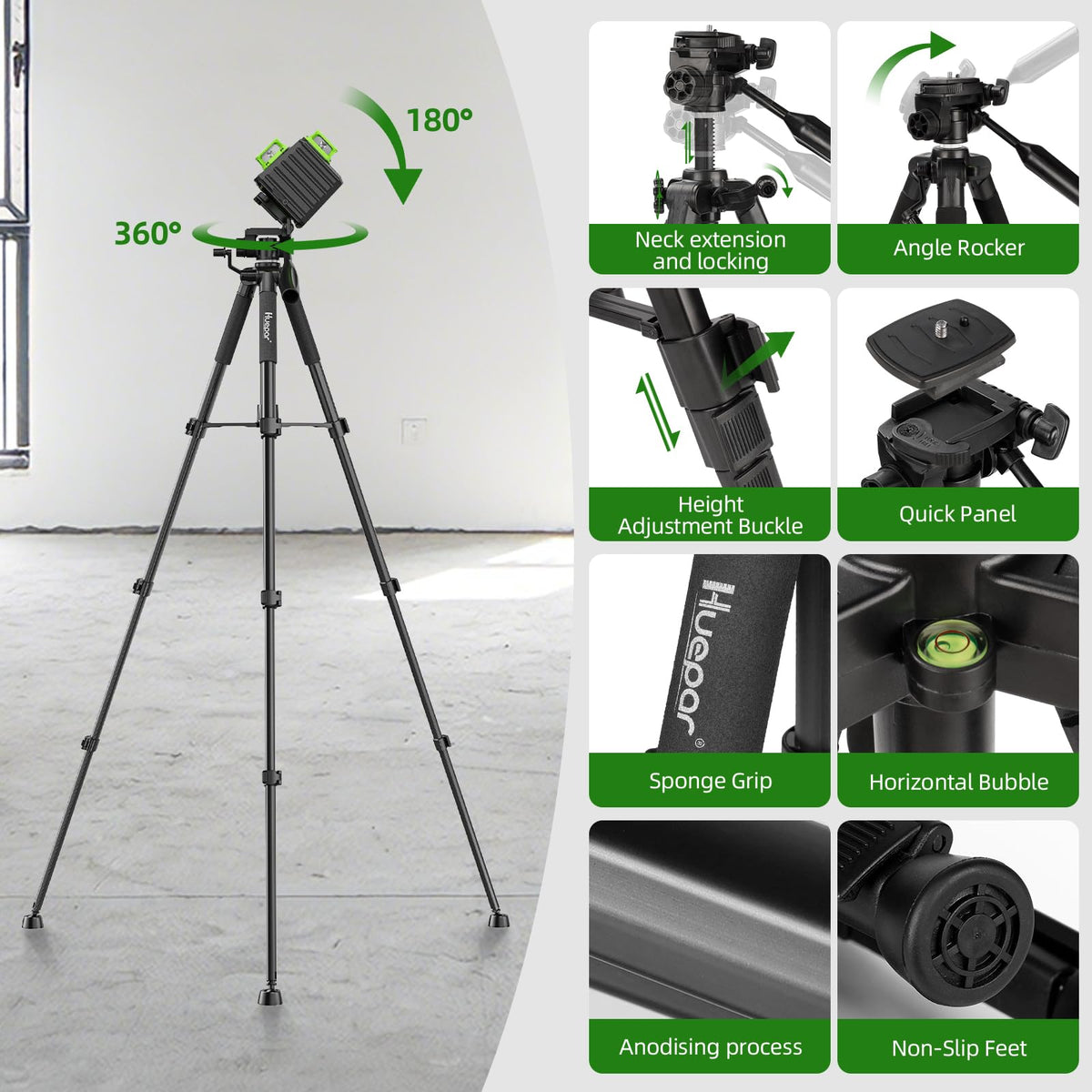 360 Self Leveling Laser Level with Tripod G74030