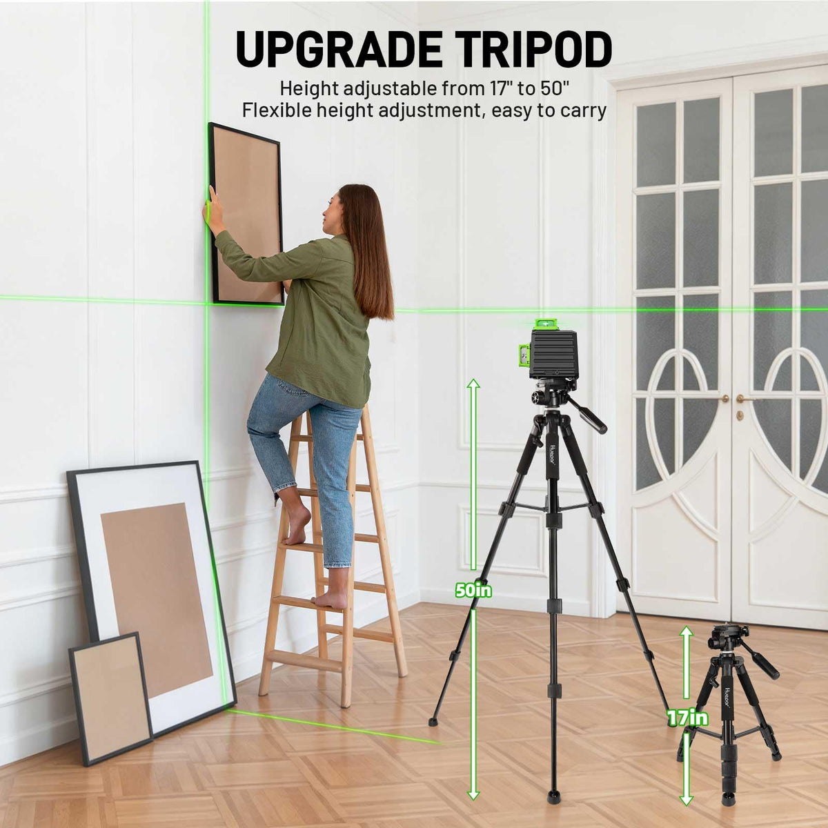 360 Self Leveling Laser Level with Tripod G74030