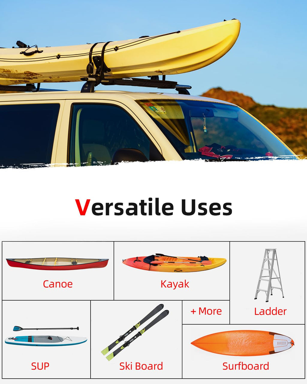 Soft Roof Rack Pads 30 Inch K275