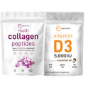 Multi Collagen Protein Powder & Vitamin D3 Bundle Pack U987