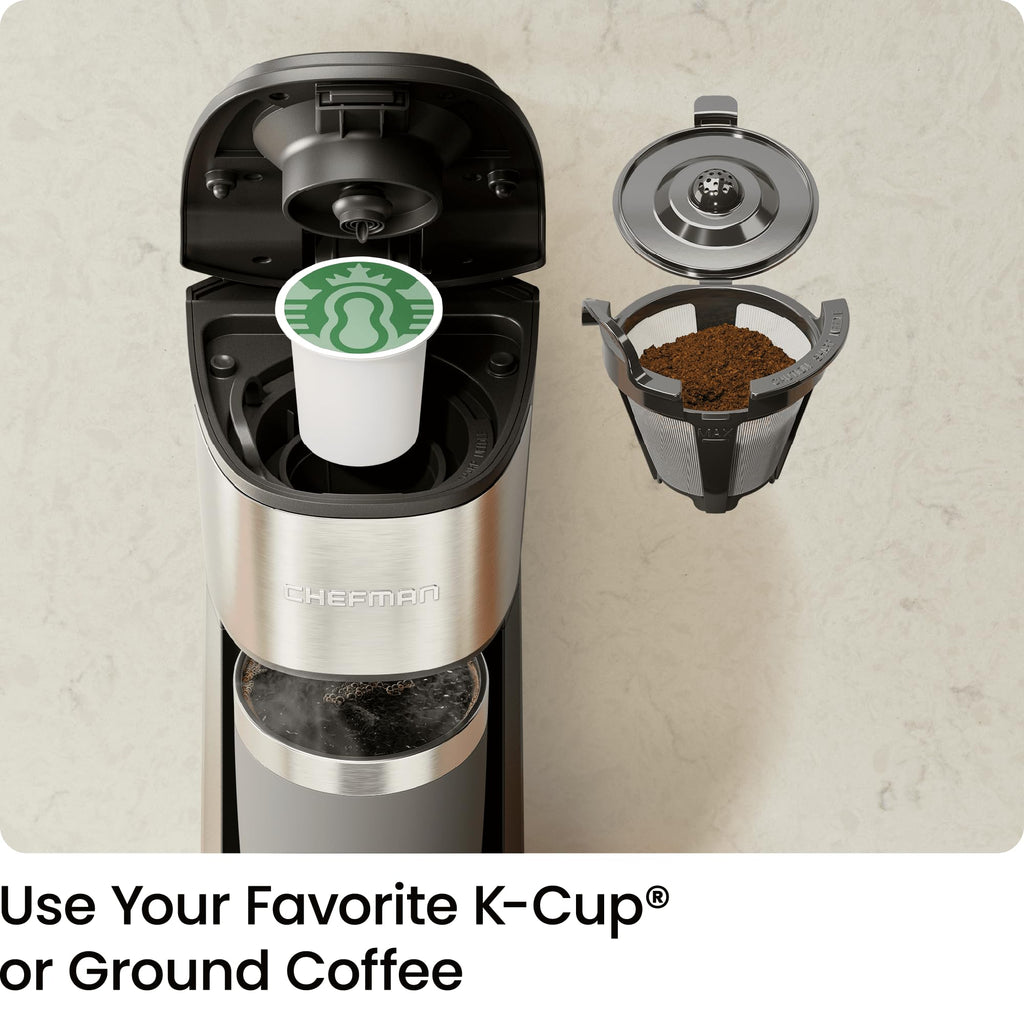 Single Serve Coffee Maker with 40oz Water Reservoir A5838