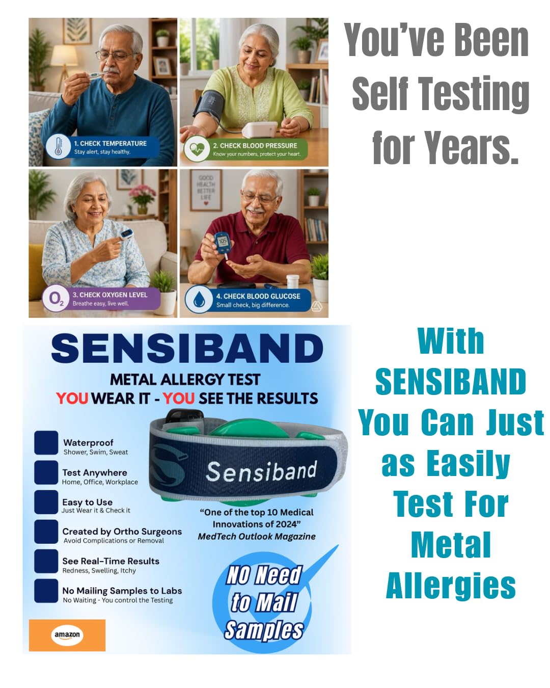 Metal Allergy Test Band E30325