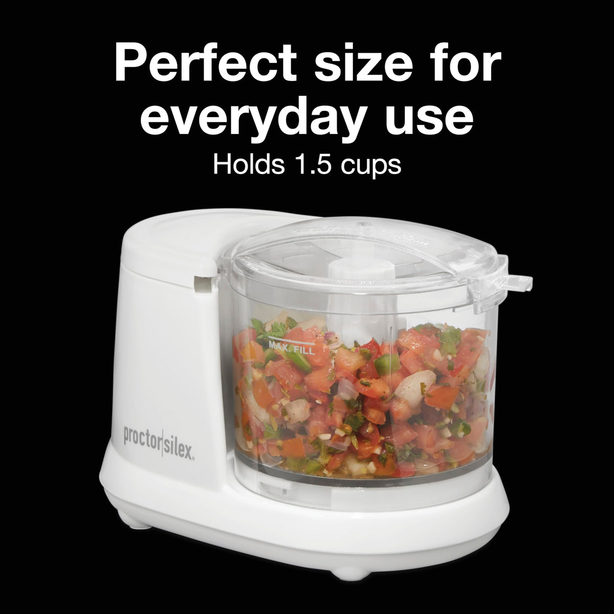 Electric Vegetable Chopper & Mini Food Processor J936917