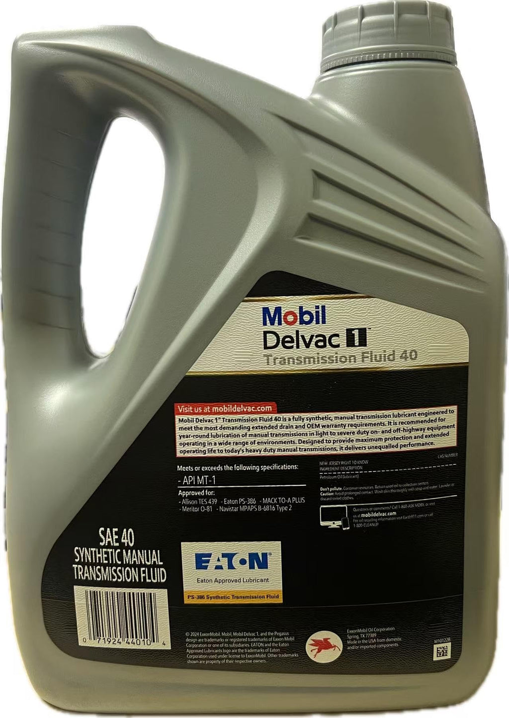 SAE 40 Fully Synthetic Manual Transmission Fluid 1 Gallon P937689