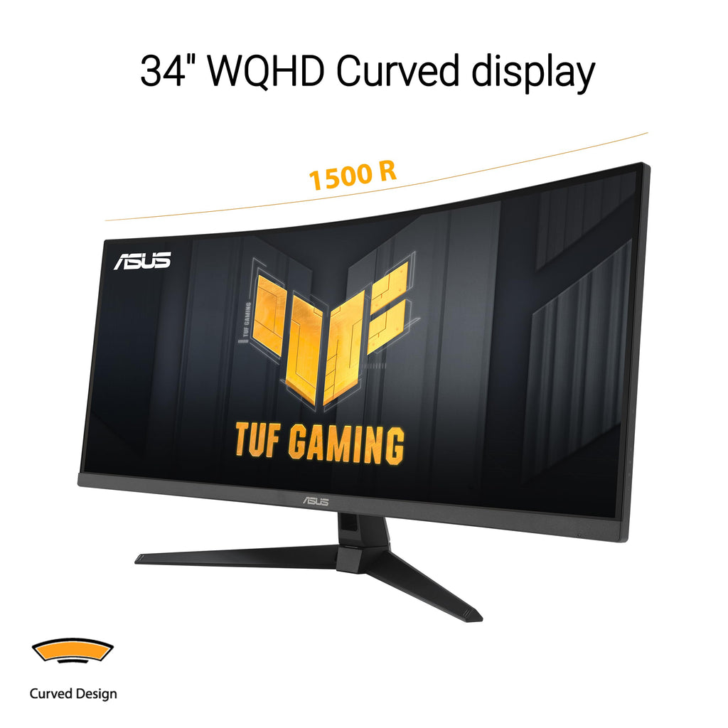34 Inch 1440p 180Hz Ultrawide HDR Gaming Monitor M5387