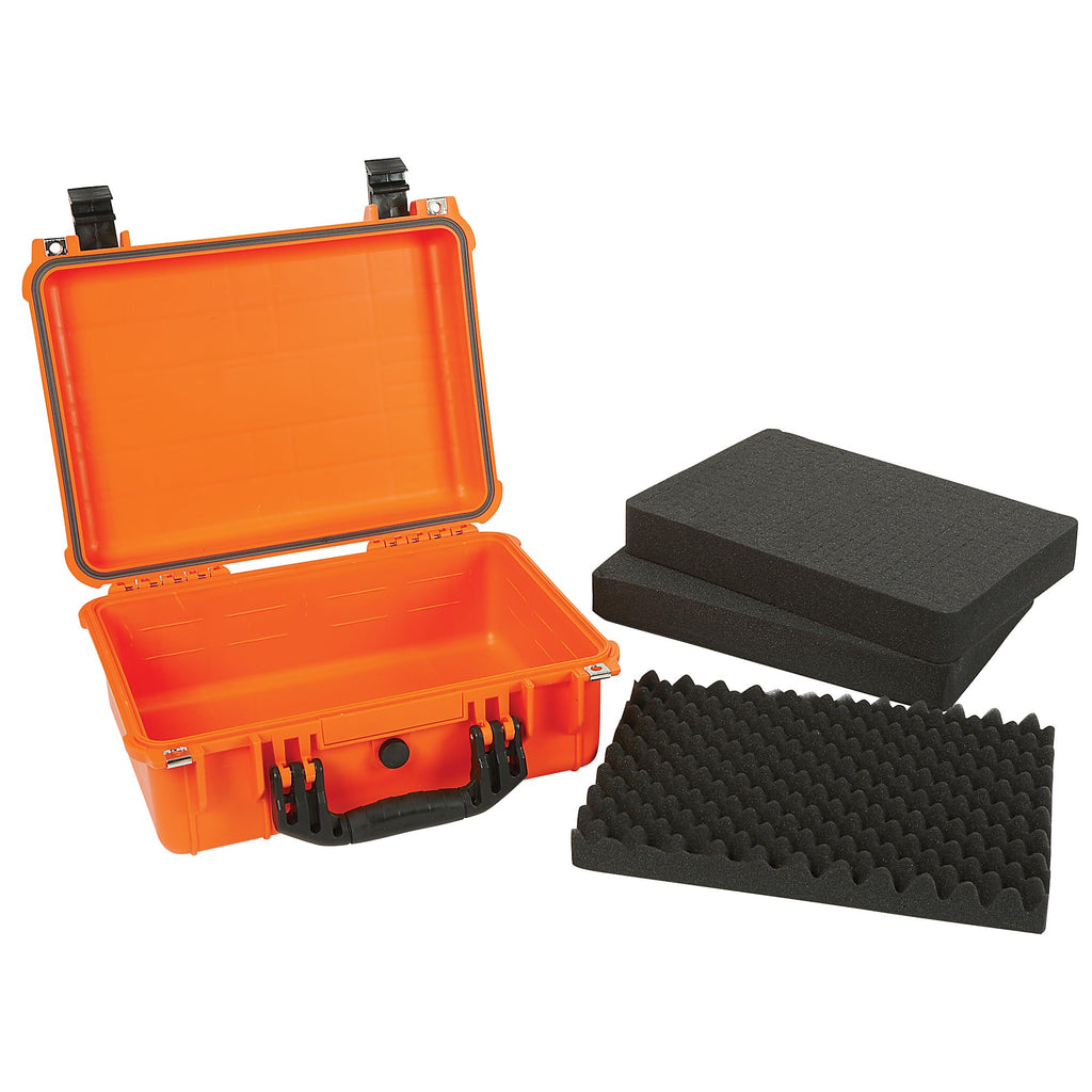 16in. Plastic Waterproof Storage Case with Foam S749