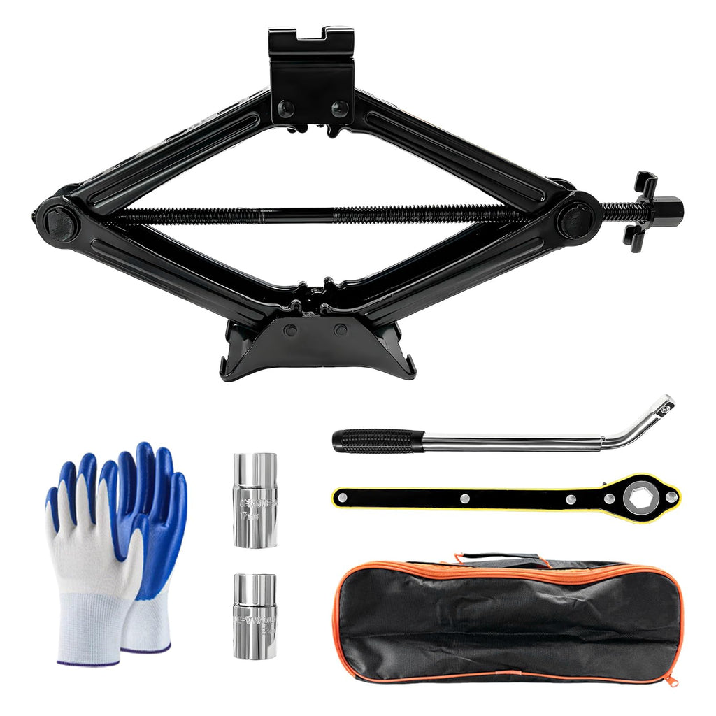 2 Ton Scissor Jack with Lug Wrench Q934