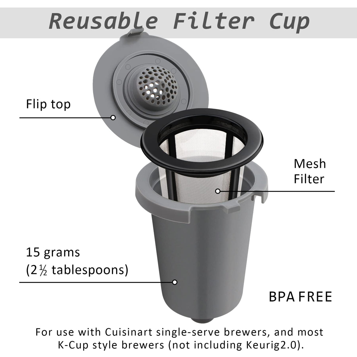 Reusable Filter Cup 1 Pack S79729