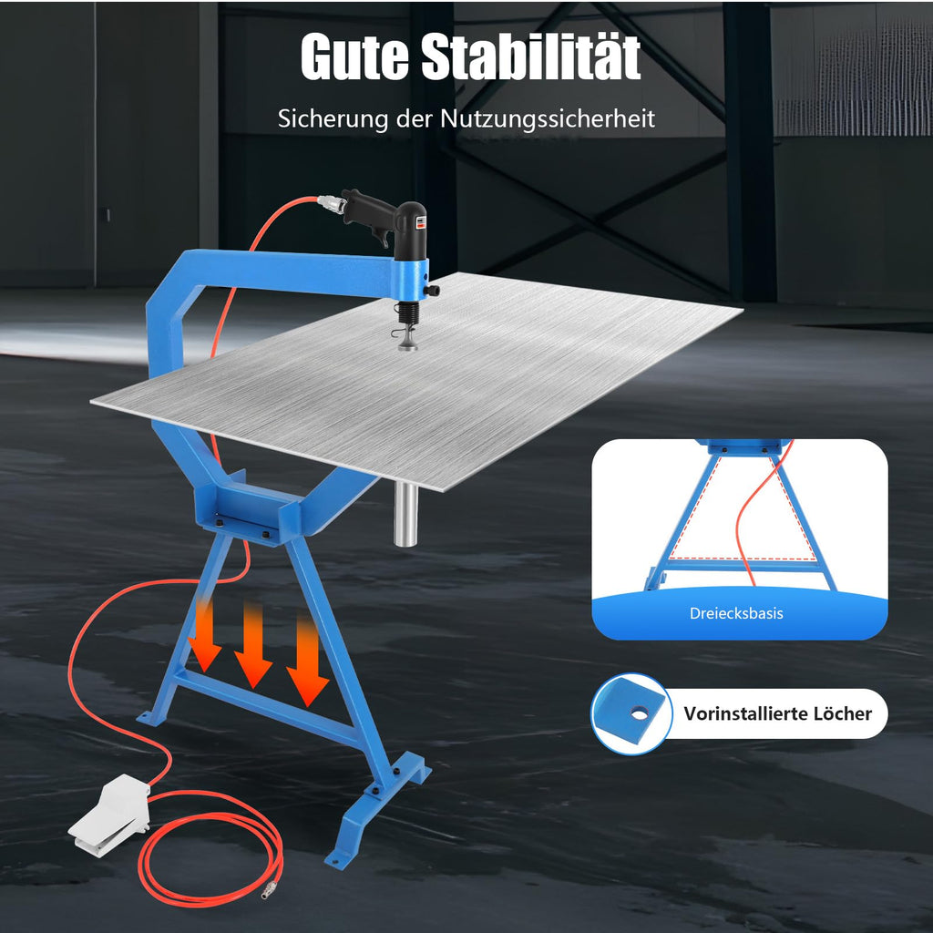 Pneumatic Planishing Hammer with 1"/2"/3" Anvils G93636