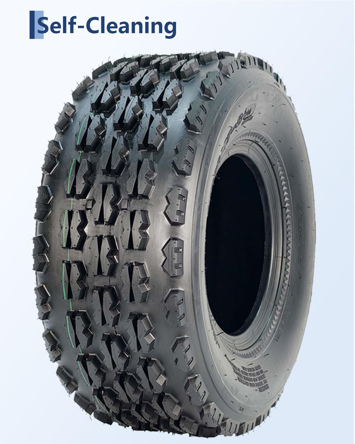 19x7-8 4 Ply Tubeless All-Terrain Tires Set of 2 P99445