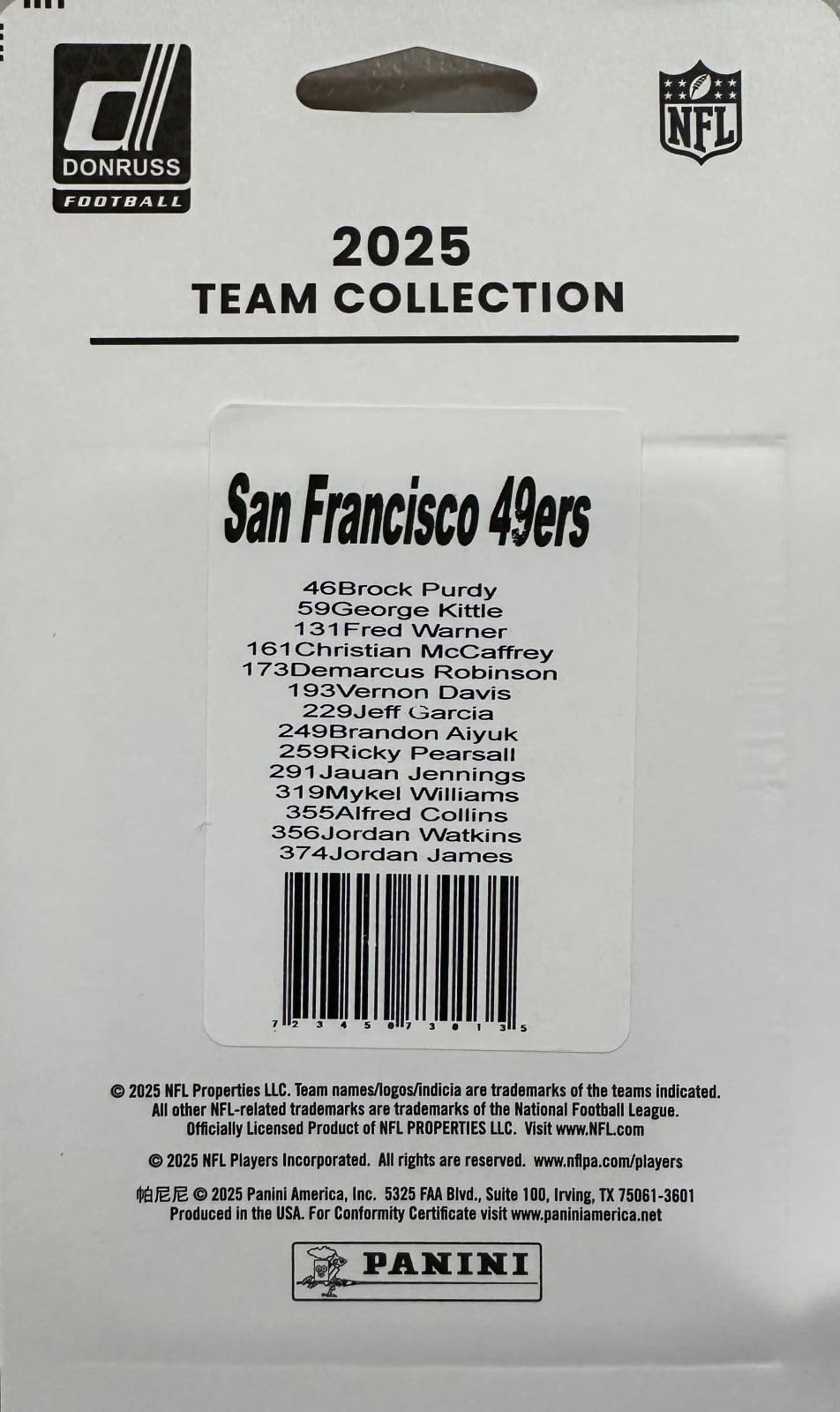 14 Card Team Set S659