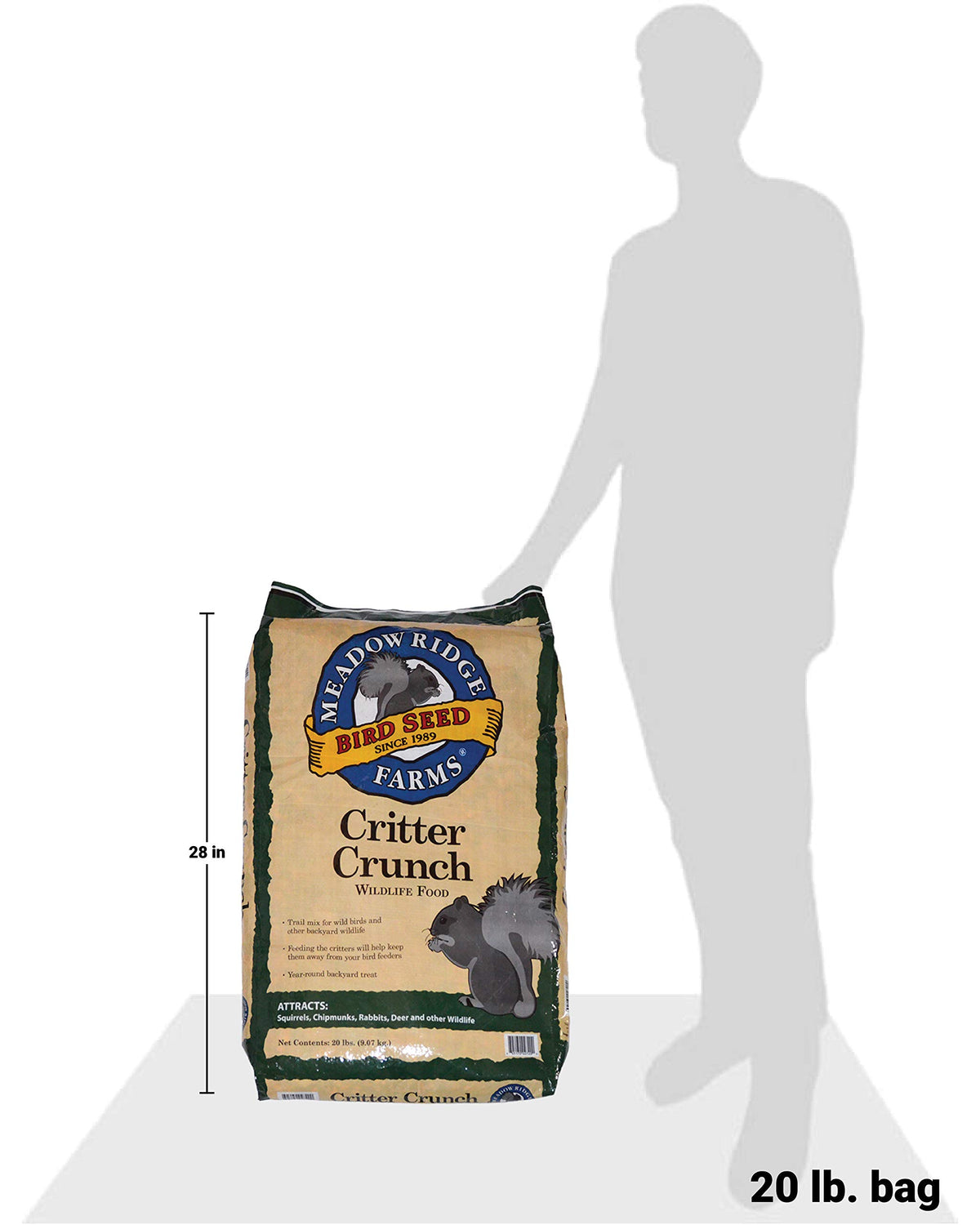 Wildlife and Wild Bird Food, 20-Pound Bag M924293