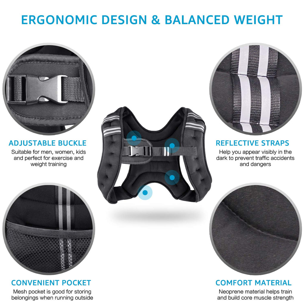 1 Pair 5Lbs Adjustable Ankle Weights A624