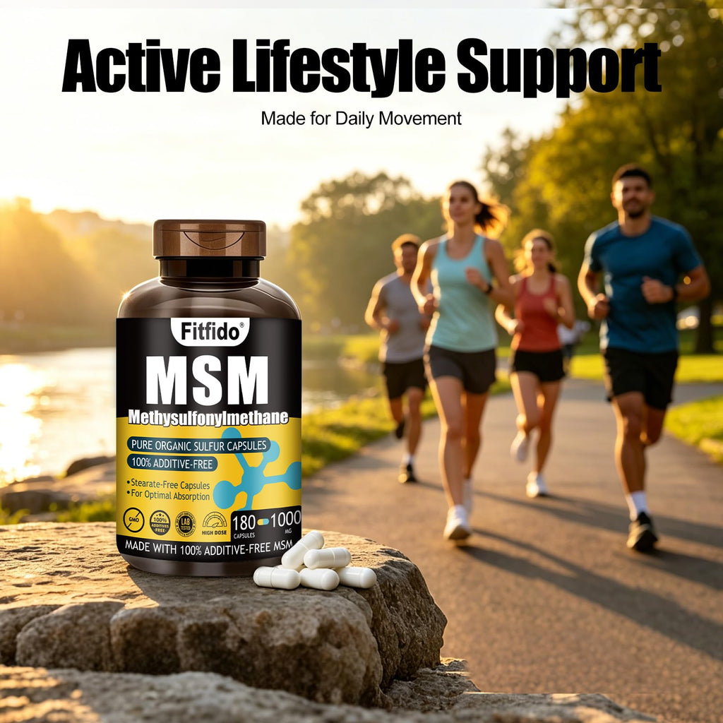 MSM Capsules 1000mg 180 Count H539