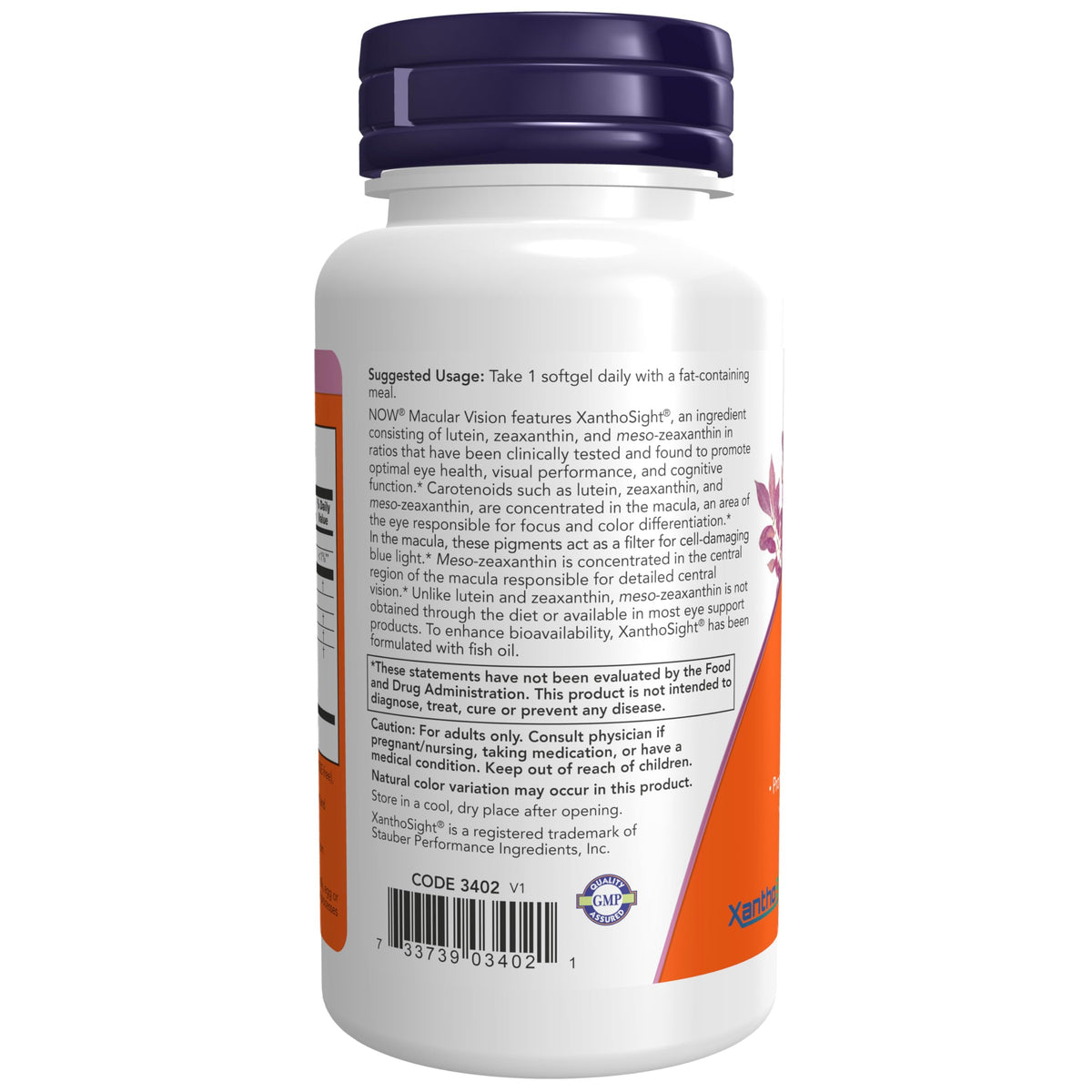 Macular Vision Softgel 50 Softgels E4795