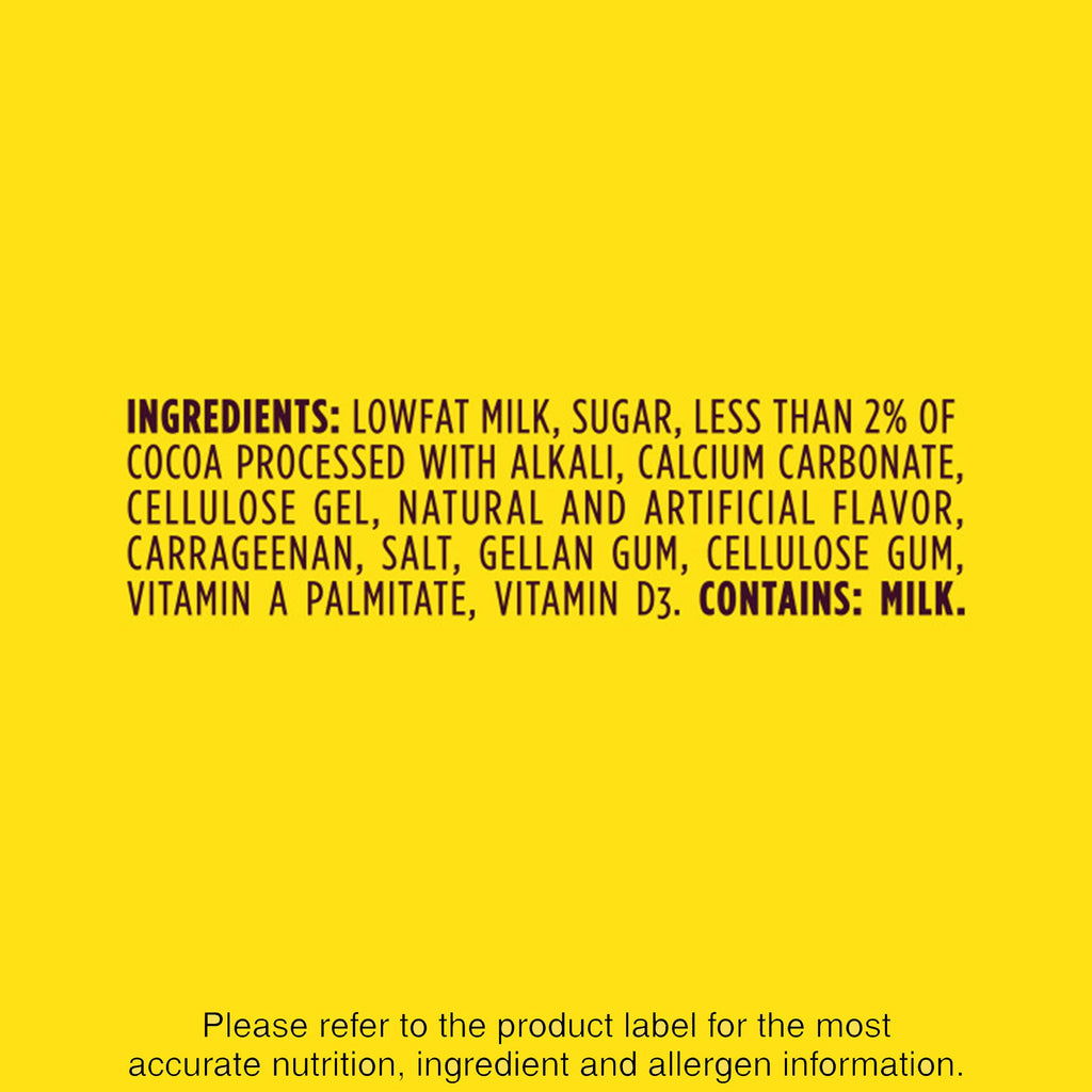 Lowfat Chocolate Milk 8 Fl Oz 12 Pack Y64590