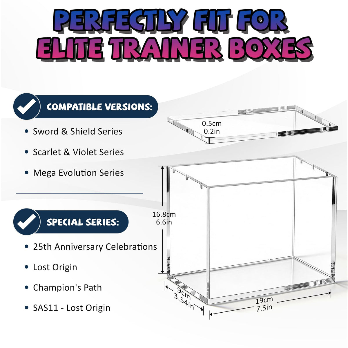 Acrylic Display Case R6936