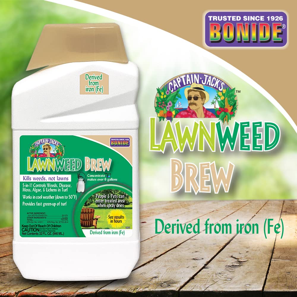 32 oz Concentrate Weed Moss Algae Control X7715