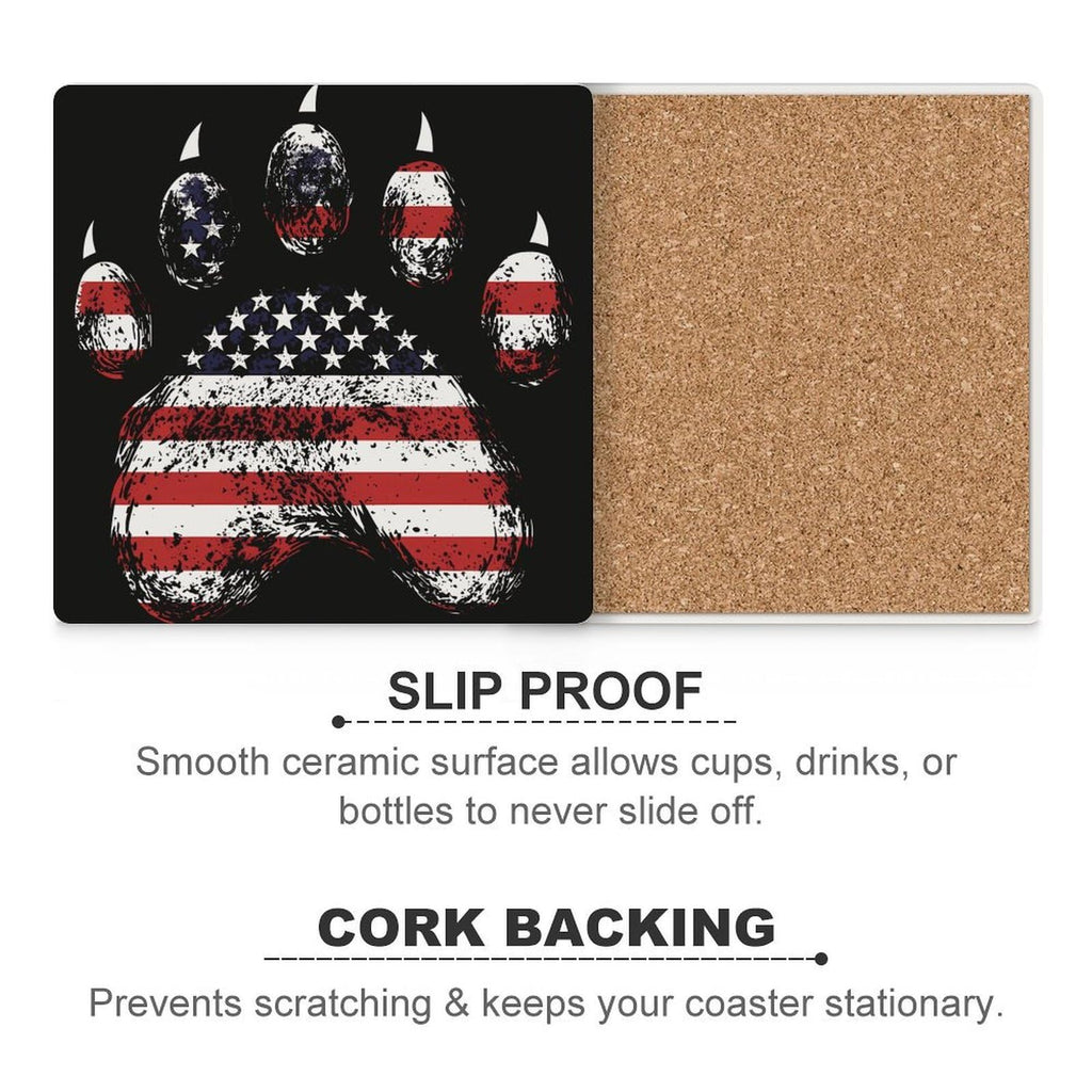 Ceramic Coasters Set L962996