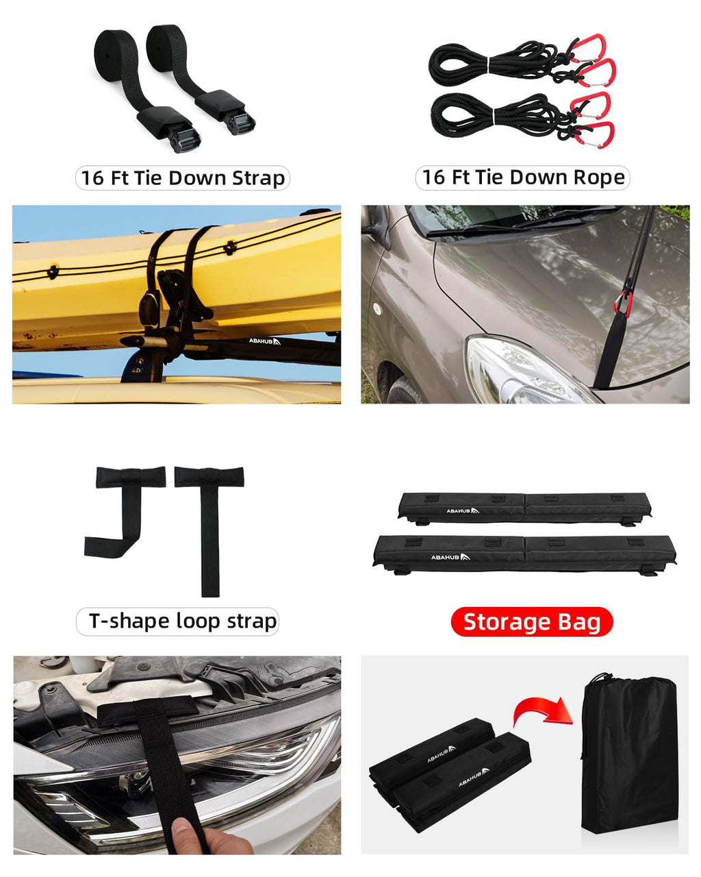 Soft Roof Rack Pads 30 Inch K275