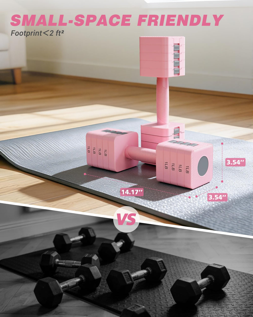 Adjustable Dumbbell Set of 2 O397918