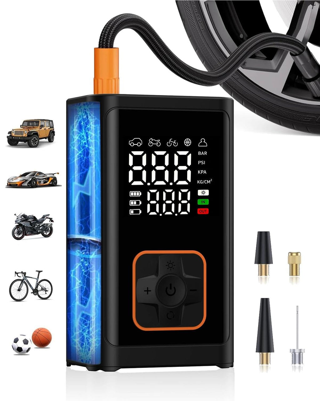 Portable Air Compressor 150PSI Cordless Auto-Shutoff P4759