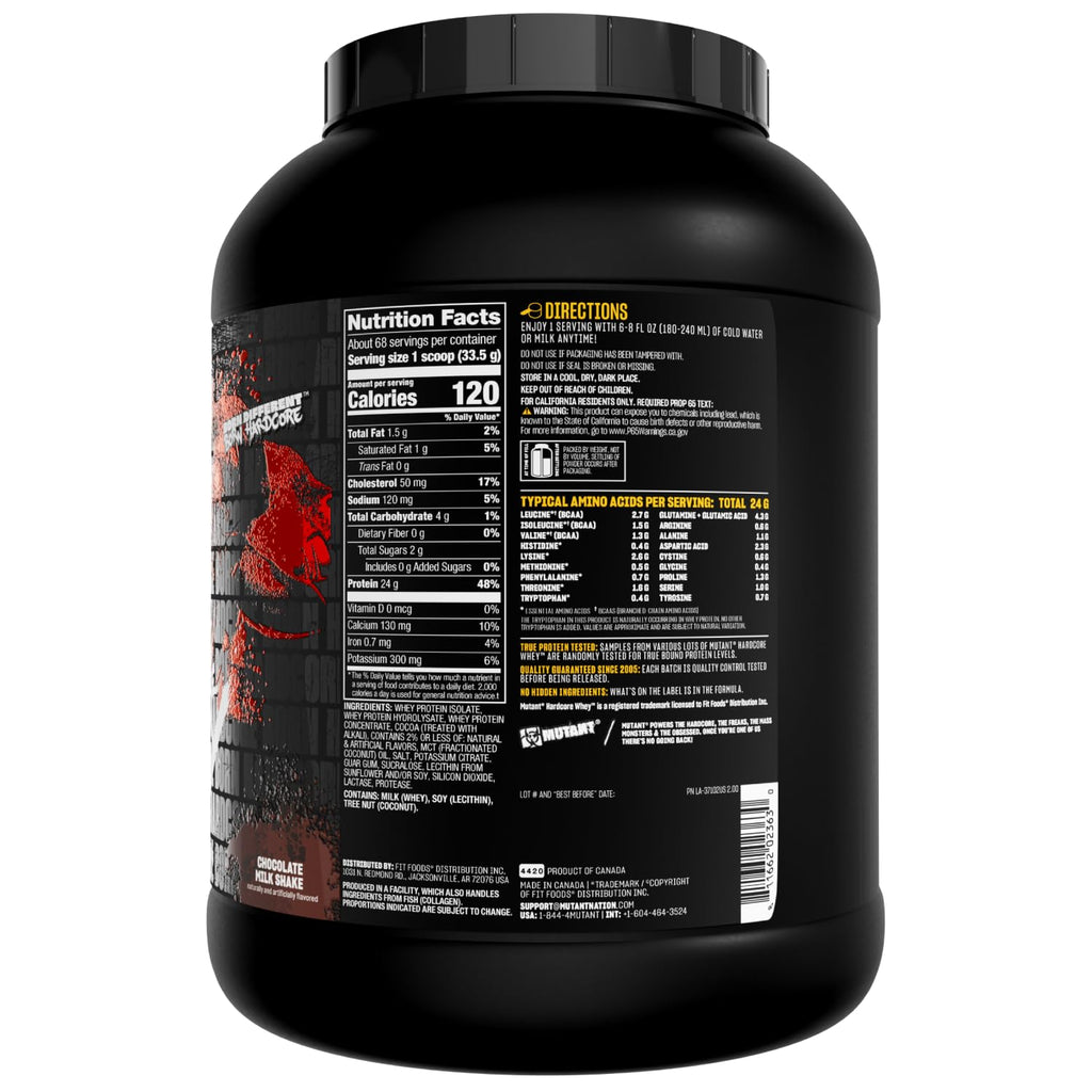 Whey Protein Isolate Chocolate 5 lb B774161