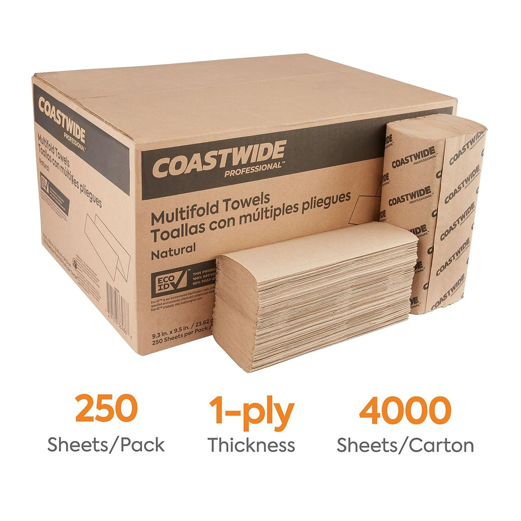Multifold Paper Towels, 16 Packs O665285