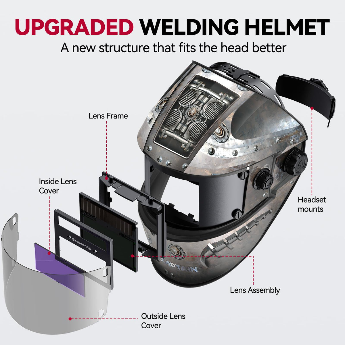 Auto Darkening Welding Helmet M30333